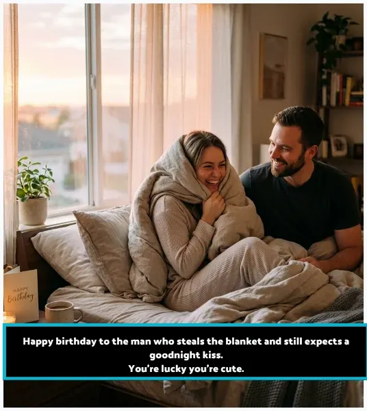 Funny Birthday Wishes for Husband