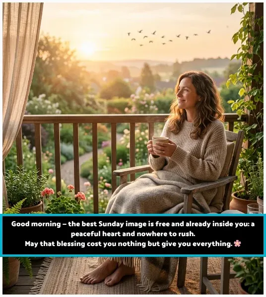 Good Morning Sunday Blessings Images and Quotes Free