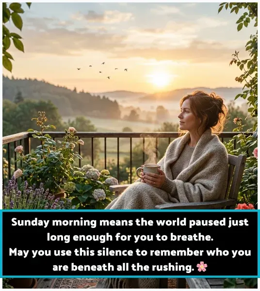 Powerful Inspirational Sunday Morning Blessings