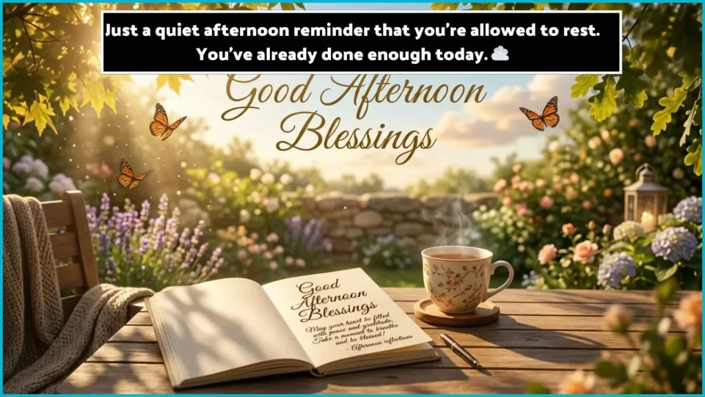  Good Afternoon Blessings